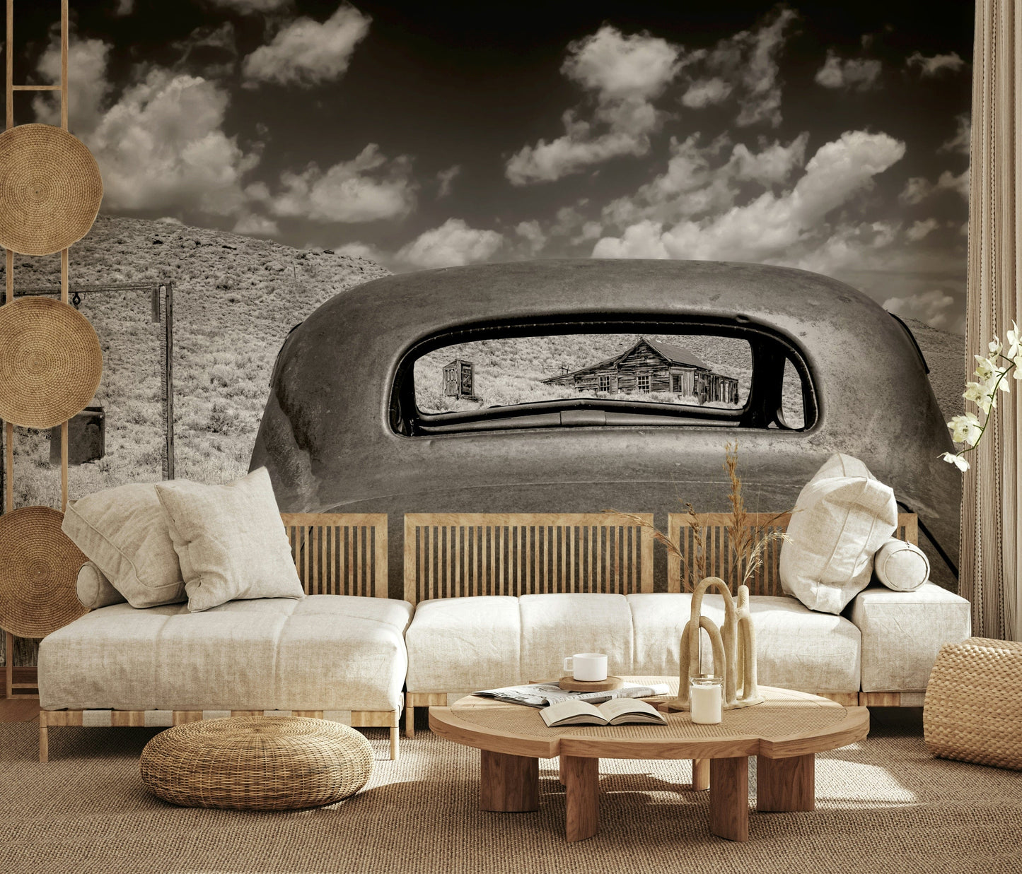 Ghost Town Relic Wall Mural -2308173