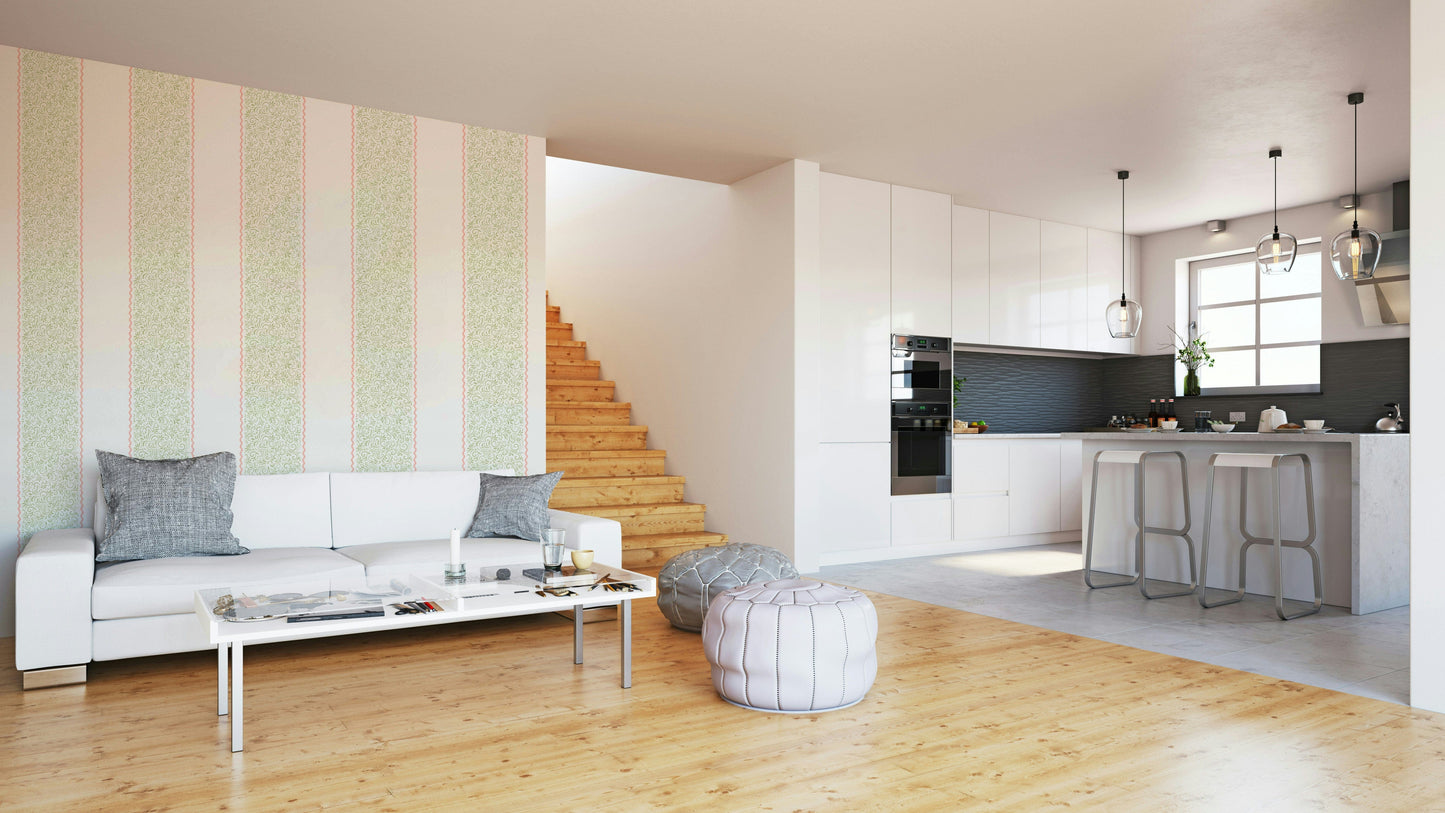 The colors are gentle and cool, with a muted, nostalgic palette.

