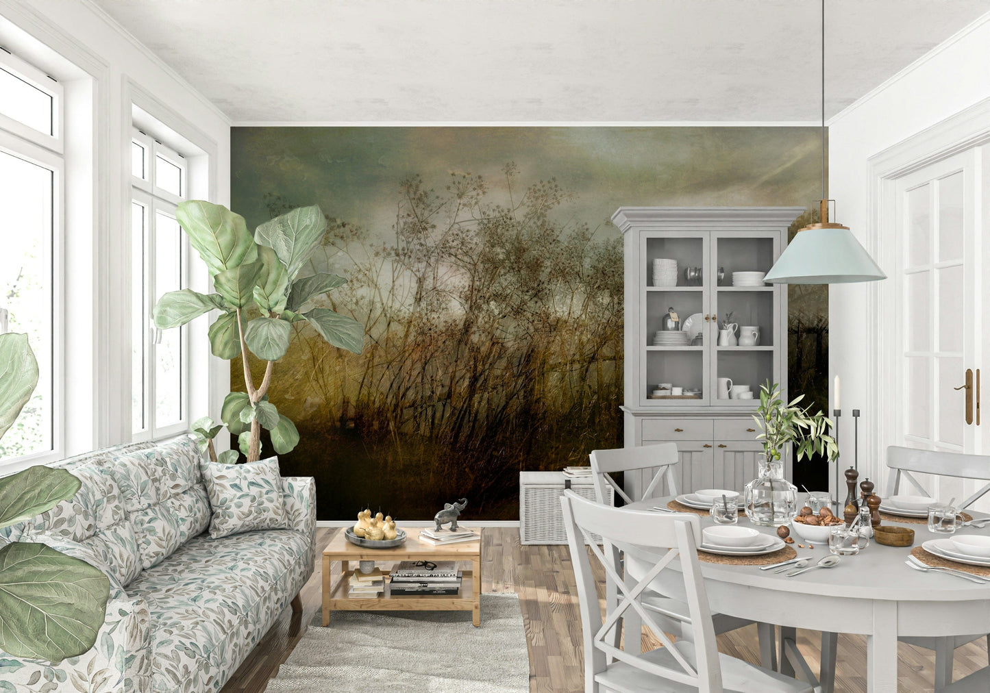 Overgrown Haze Wall Mural -1590772