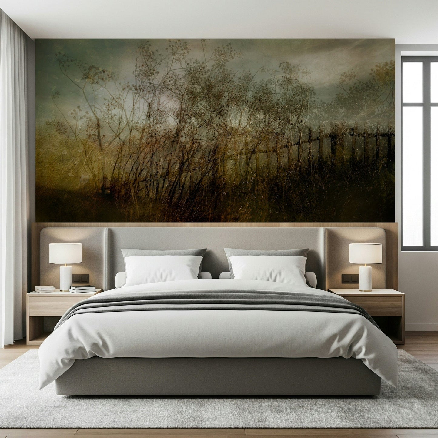 Overgrown Haze Wall Mural -1590772