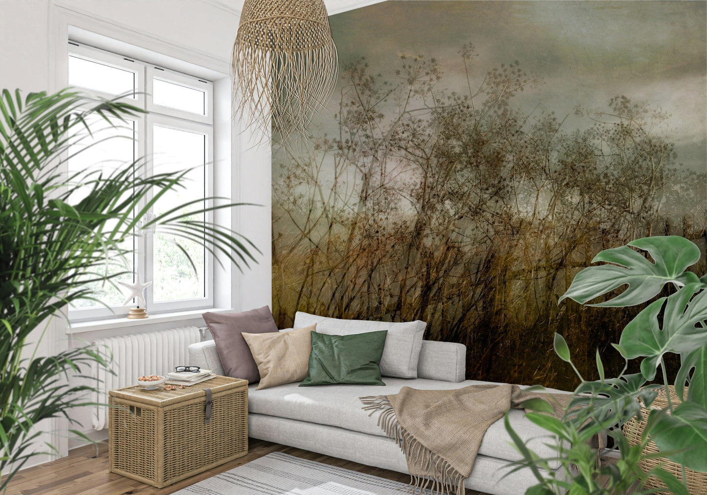 Overgrown Haze Wall Mural -1590772
