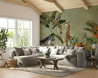 Expedition-inspired vintage mural for a worldly feel.

