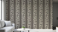 Vintage Trailing Foliage Brown Wallpaper⁠