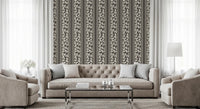 Vintage Trailing Foliage Brown Wallpaper⁠