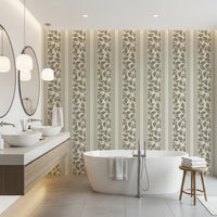 Vintage Trailing Foliage Olive Green Wallpaper⁠