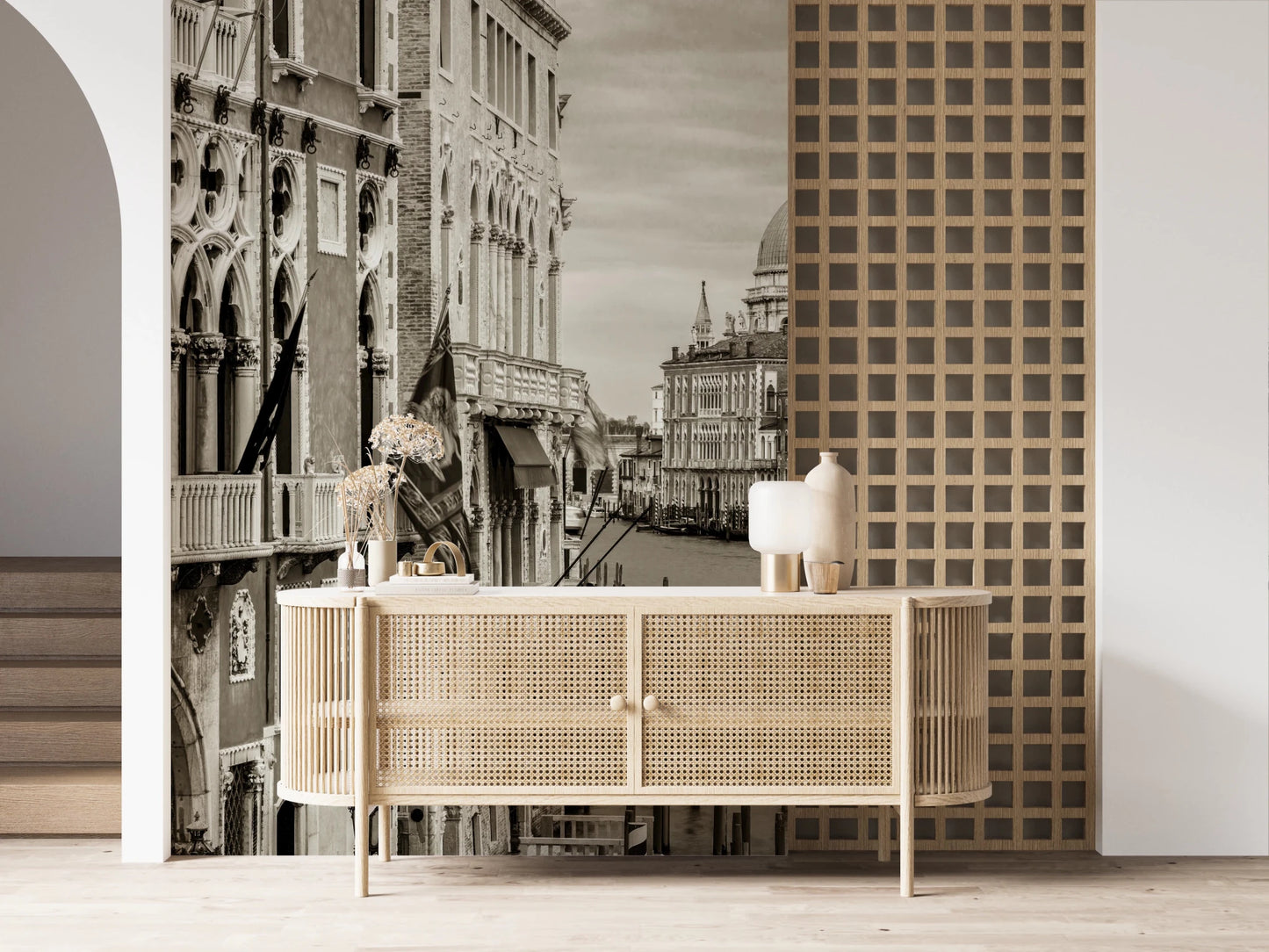 Vintage Venice View Wall Mural