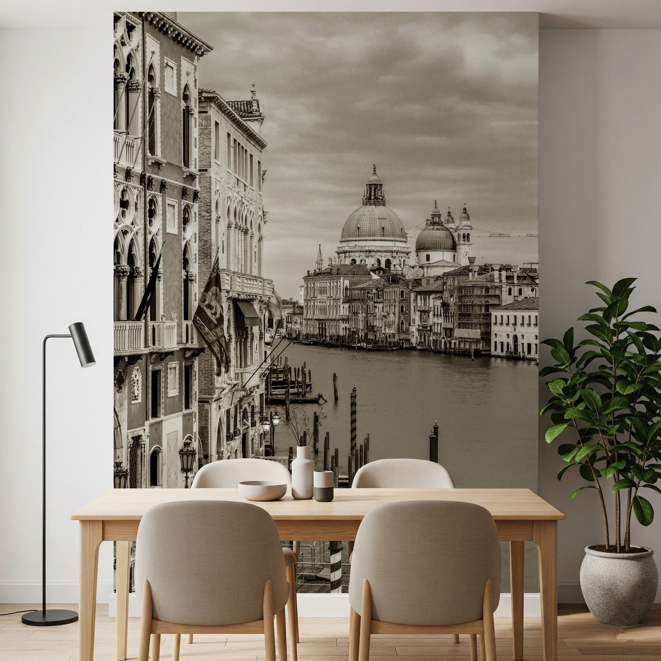 Vintage Venice View Wall Mural