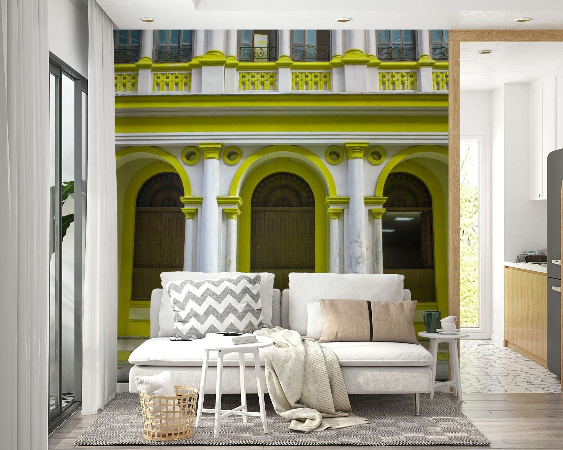 Retro patterns and classic aesthetics.

