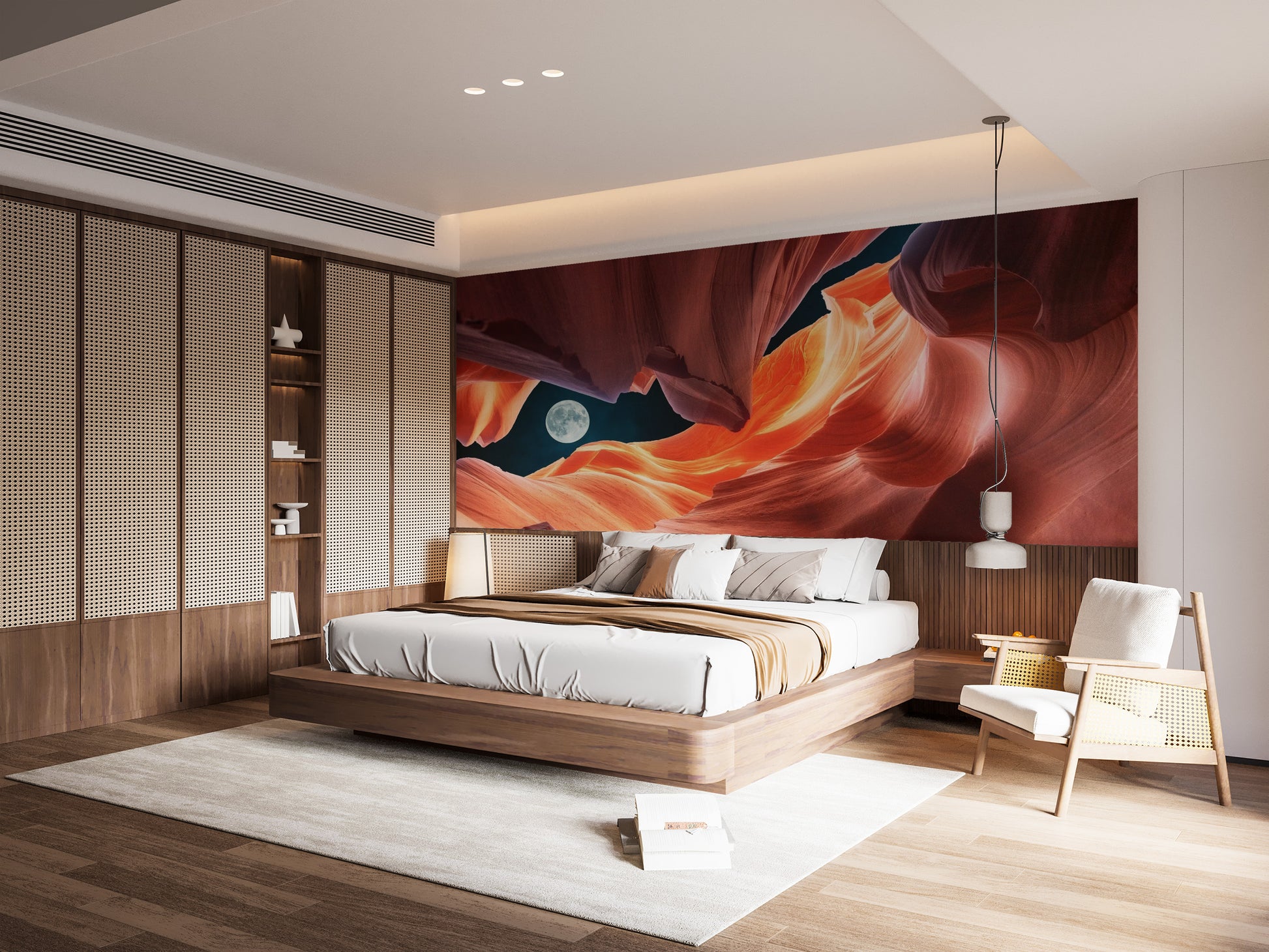 Warm sandstone curves highlight this nature wallpaper.