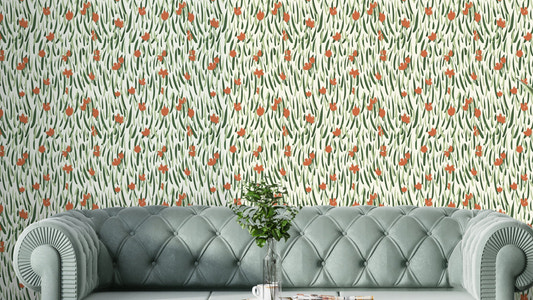Wandering Blooms Wallpaper