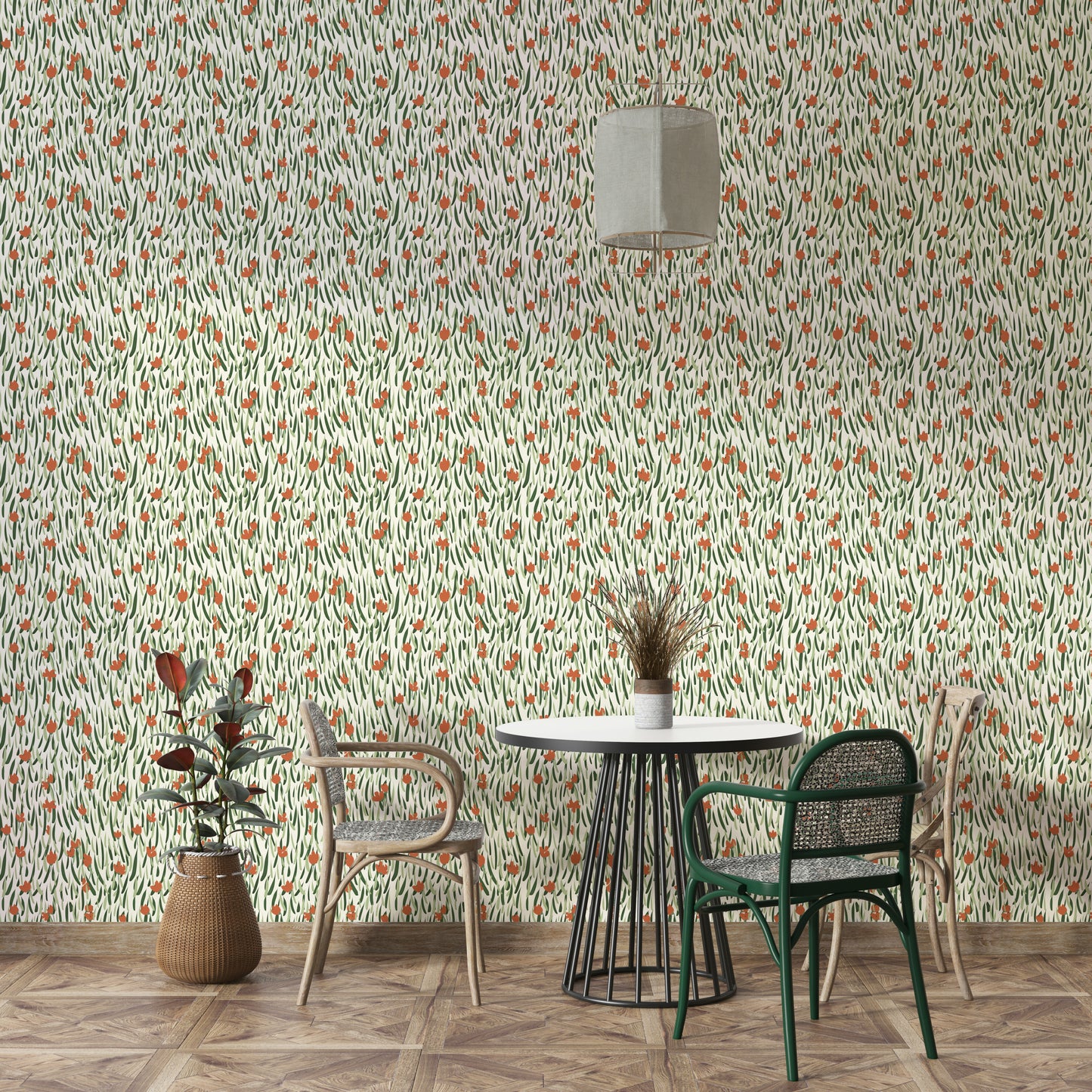 Wandering Blooms Wallpaper