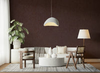 Decorative cocoa canvas mural combining warm brown shades and textured finish for timeless interior appeal.