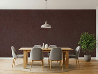 Textured wall mural in cocoa hues creating a warm, elegant, and artistic accent wall.