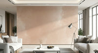 A graceful subtle pattern wall mural in warm, terracotta tones.