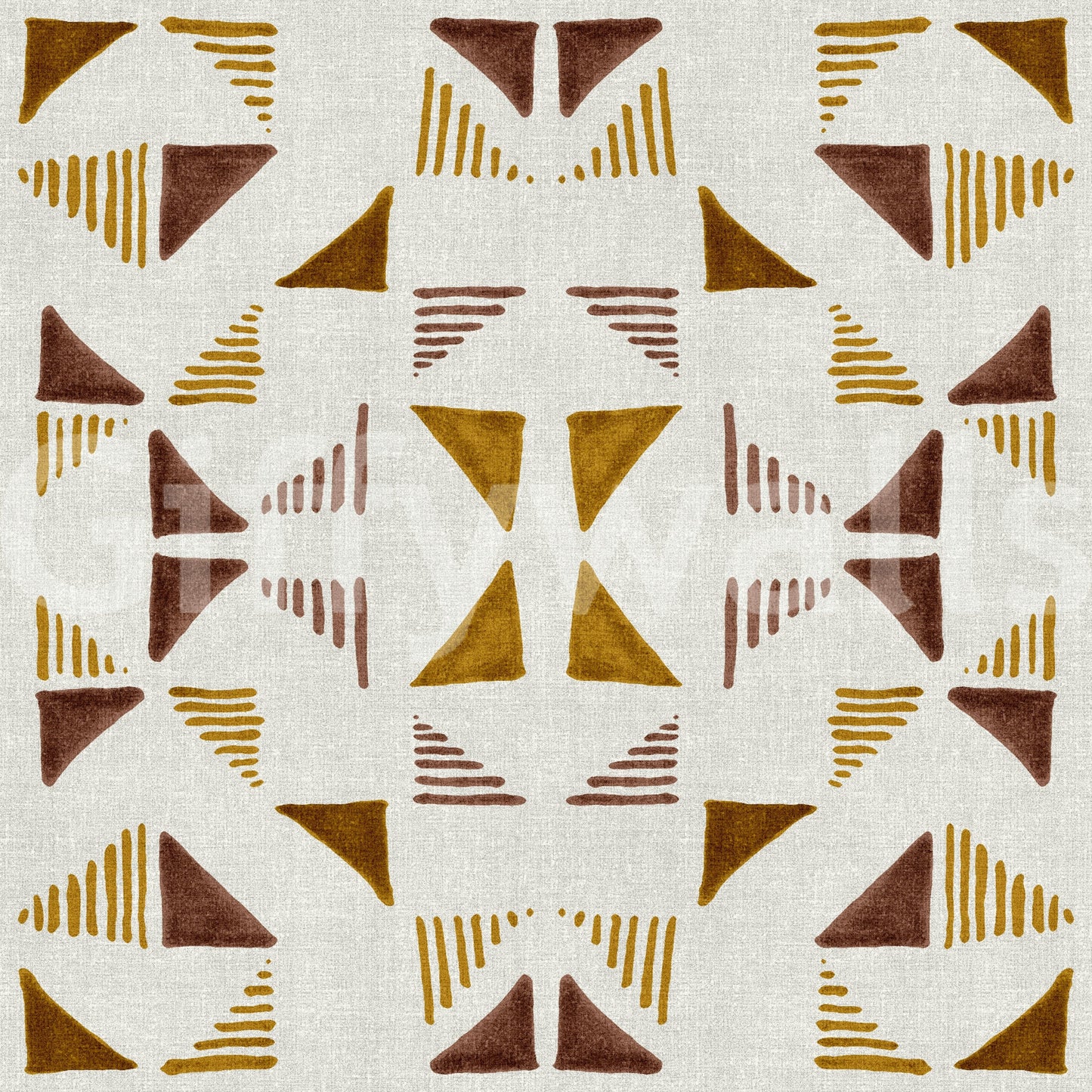 Triangles Composition Warm Wallpaper⁠