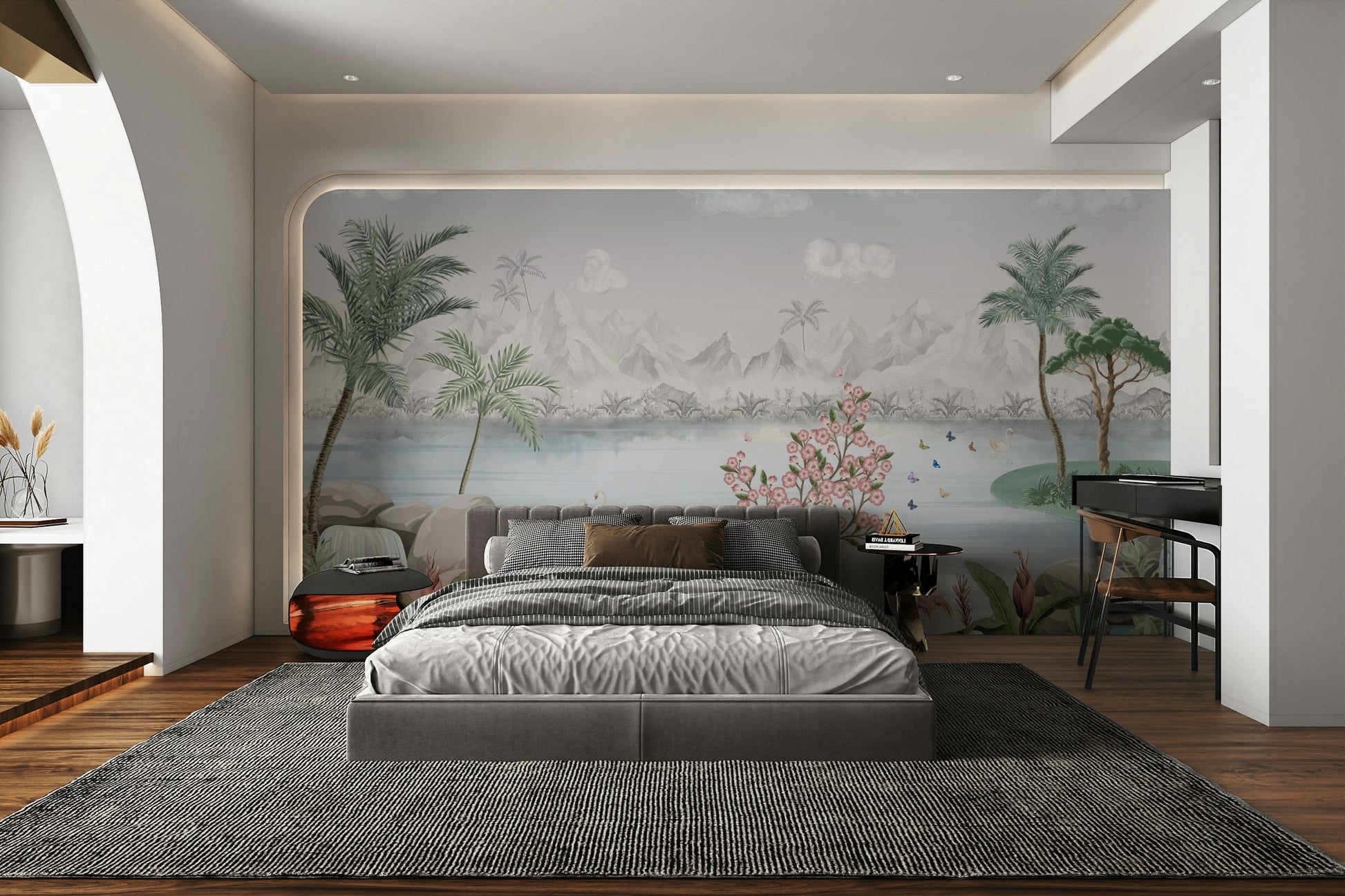 The design has a beautiful, natural aesthetic.

