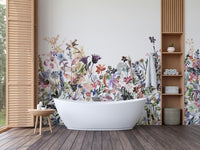 Watercolor Wildflowers Wallpaper
