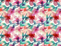 A classic floral design wallpaper for walls.

