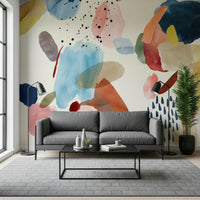 Watercolor Harmony Wall Mural