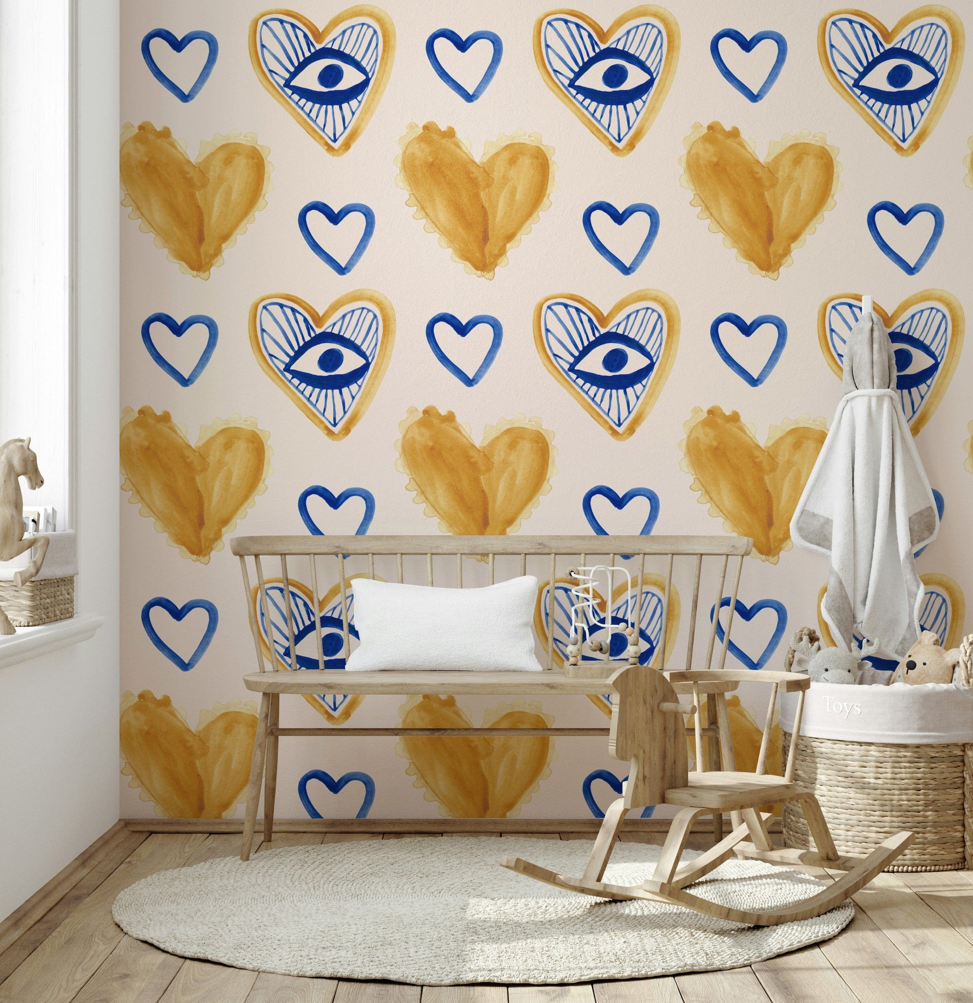 Soft gradient hues blending together for an emotional, serene ambiance.