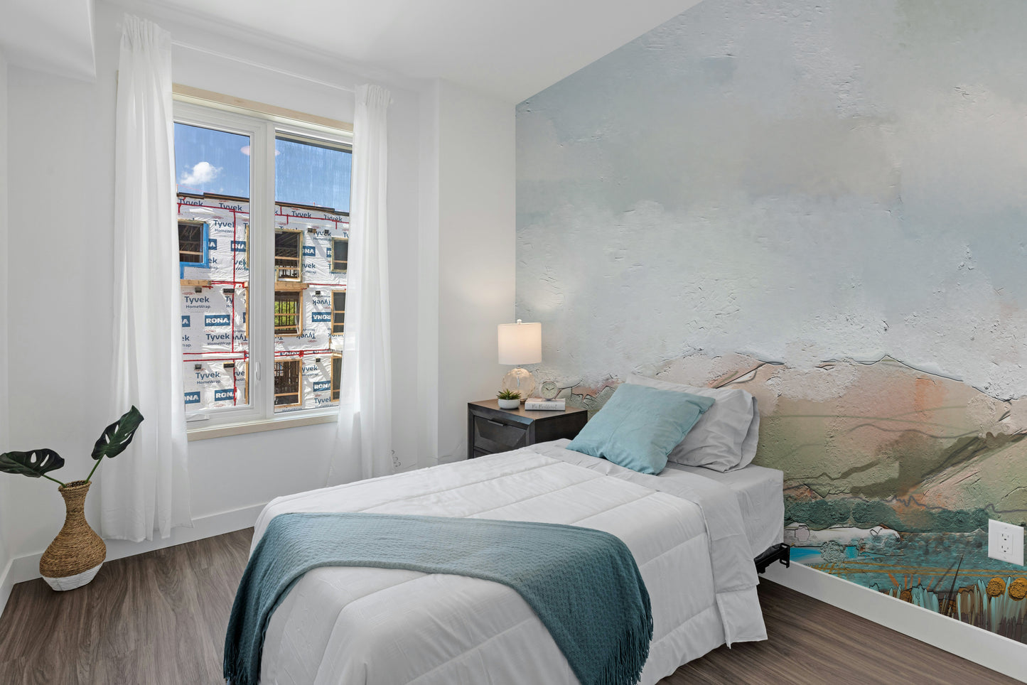 Watercolor Mountain Wallpaper Mural - Giffywalls