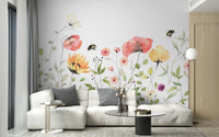 Watercolor Wildflower Wallpaper - Giffywalls