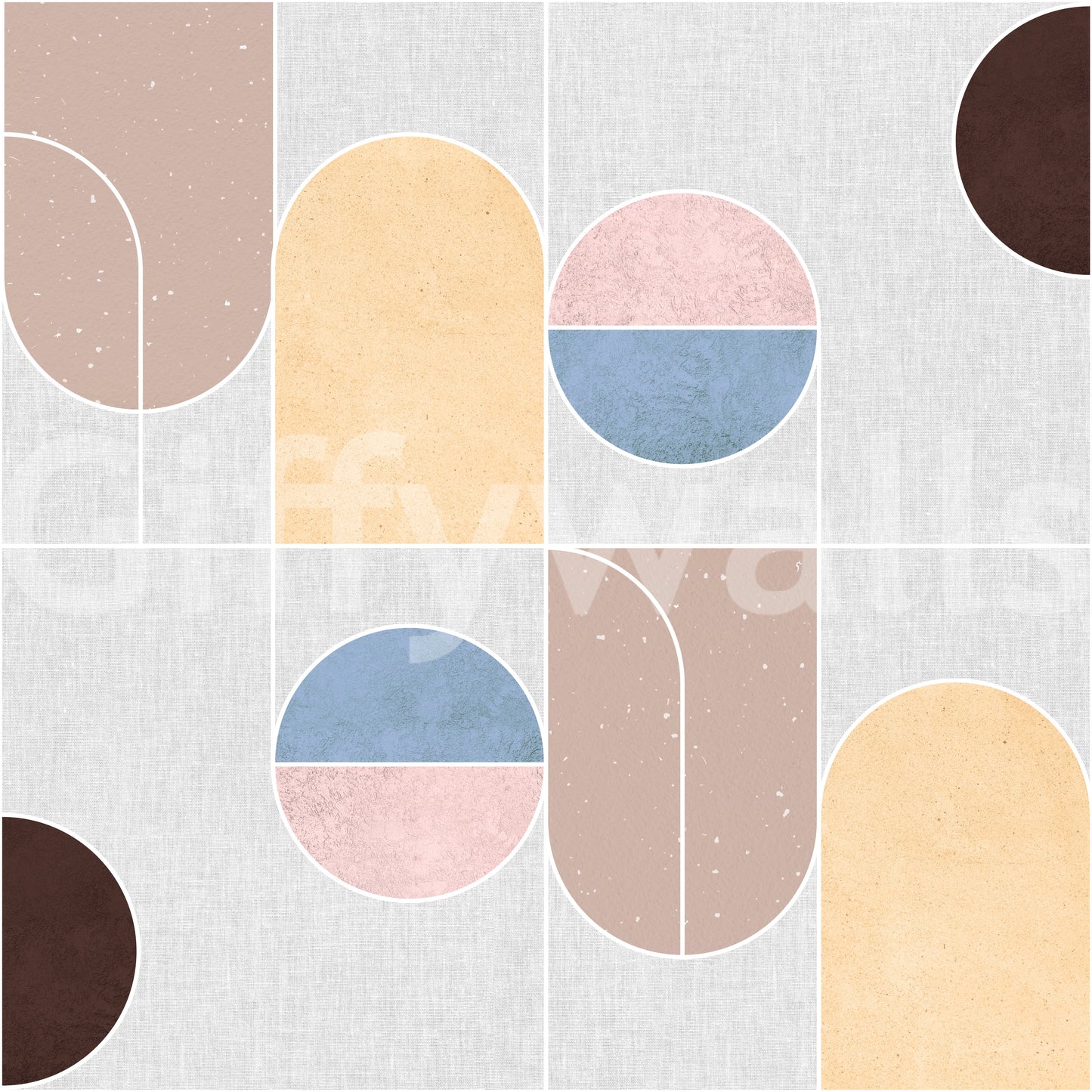 Serene Geometry Wallpaper⁠