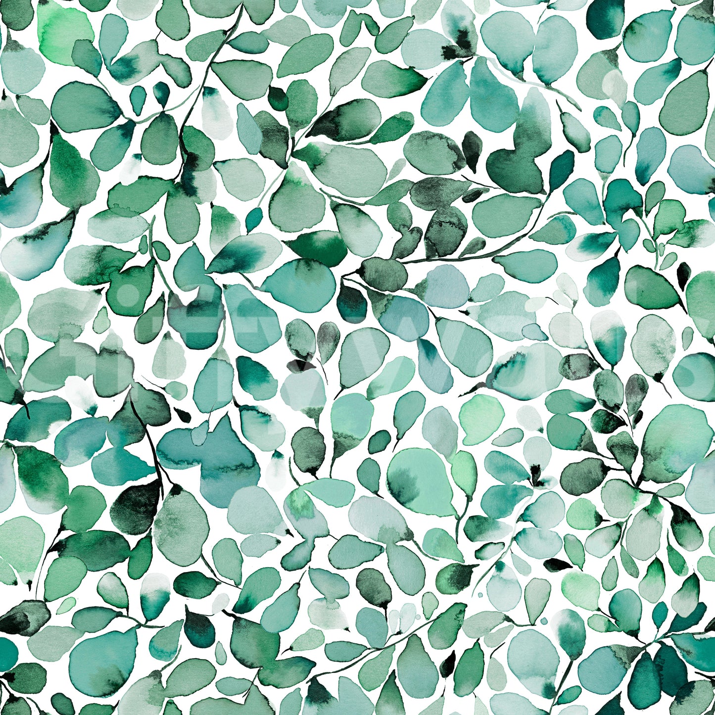 Eucalyptus Jungle Leaves Wallpaper⁠
