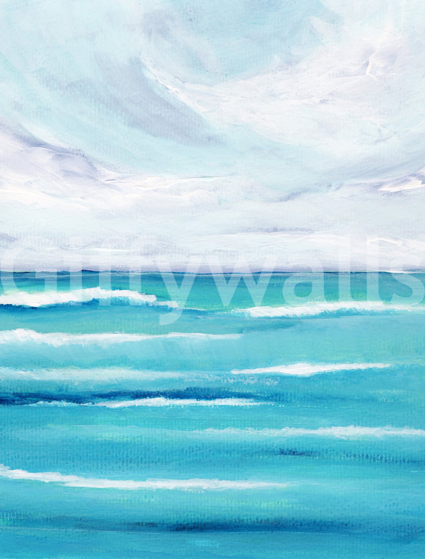 Calm coastal wallpaper

