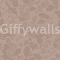 Solid blush mural in romantic bedroom setup

