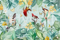 Artistic tropical wallpaper for homes

