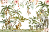 Artistic wildlife wallpaper for homes

