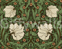 Pimpernel wallpaper with natural motifs

