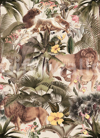 Jungle Majesty wallpaper adding wild elegance to any room

