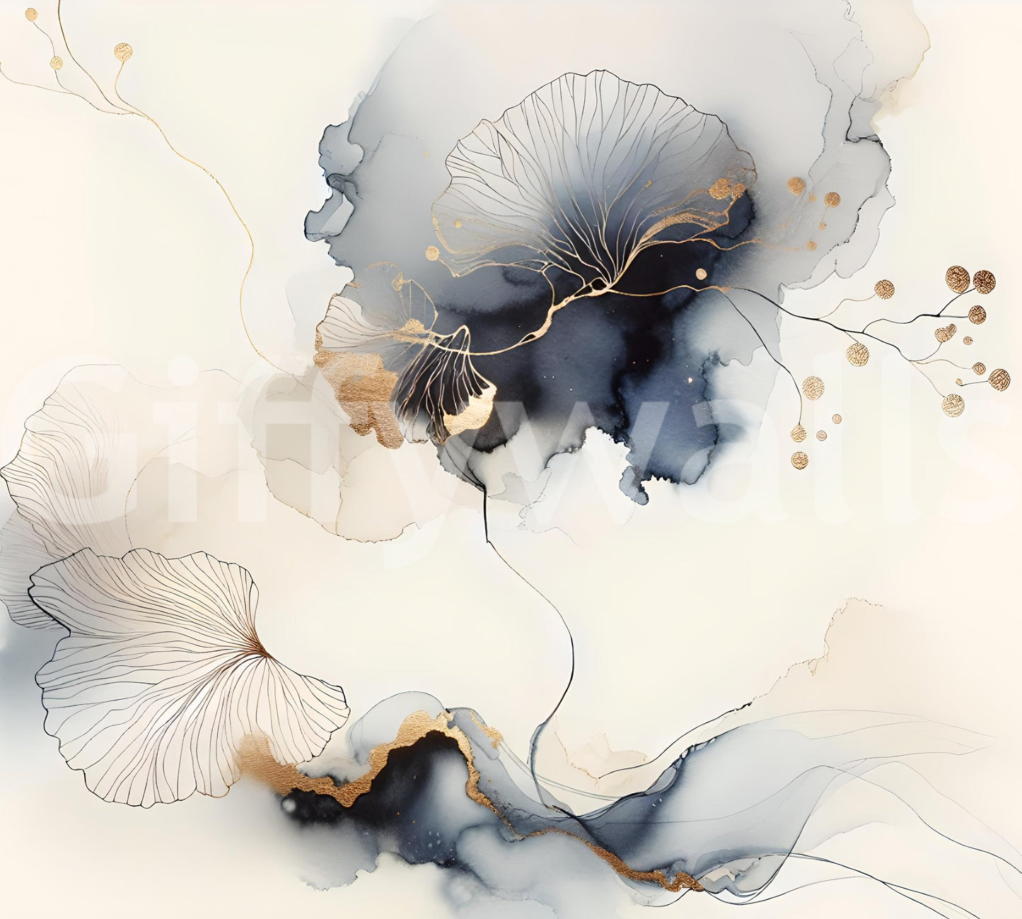 Glided Botanica Elegance Wall Mural