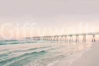 Golden sunset mural for relaxing, nature-inspired decor

