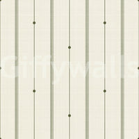 Soft stripes in buttercream and olive bringing natural charm

