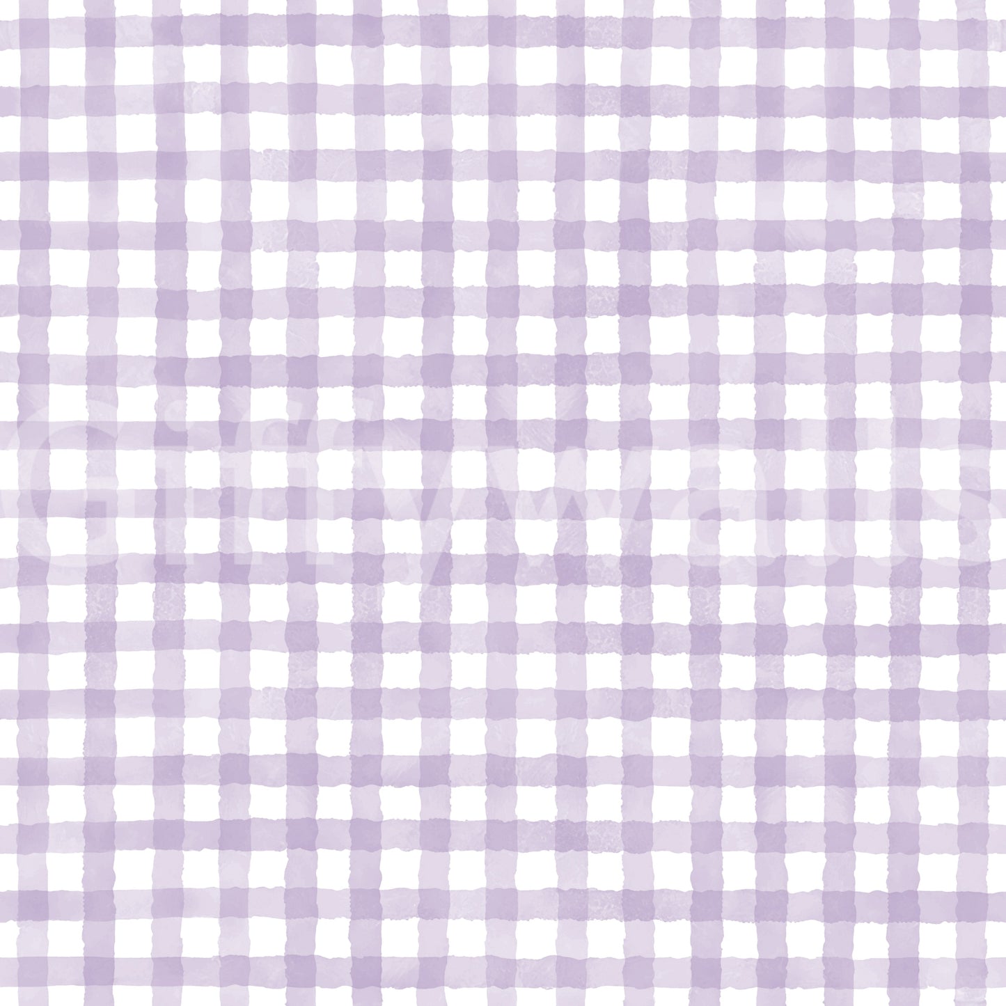 Violet check wallpaper with rustic texture
