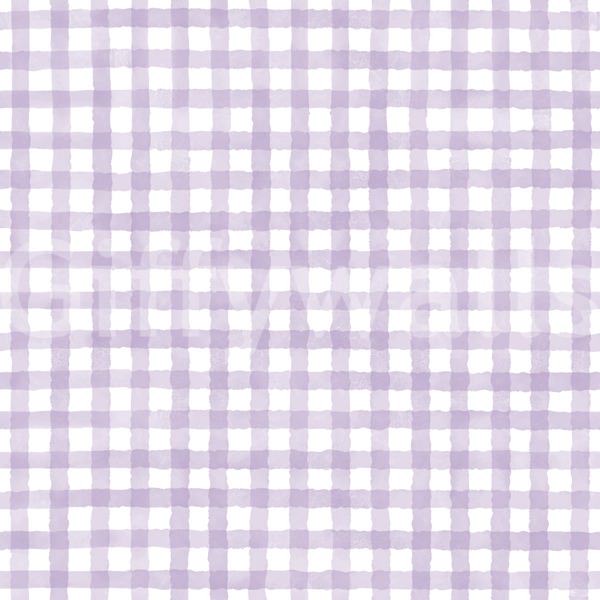 Violet check wallpaper with rustic texture

