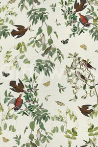 Olive tone wildlife wallpaper

