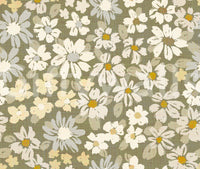 Dynamic and flowing flower and leaf shapes.

