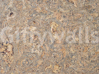 Captures the essence of natural cork with intriguing wavy patterns.
