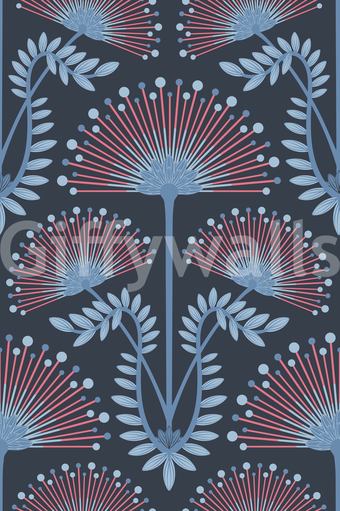 Provides a grand and artistic backdrop.
