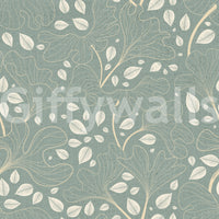 Wallpaper with a soft and elegant design.

