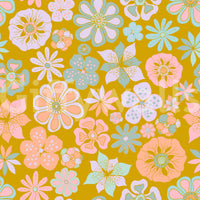 Wallpaper with a fun and cheerful design.

