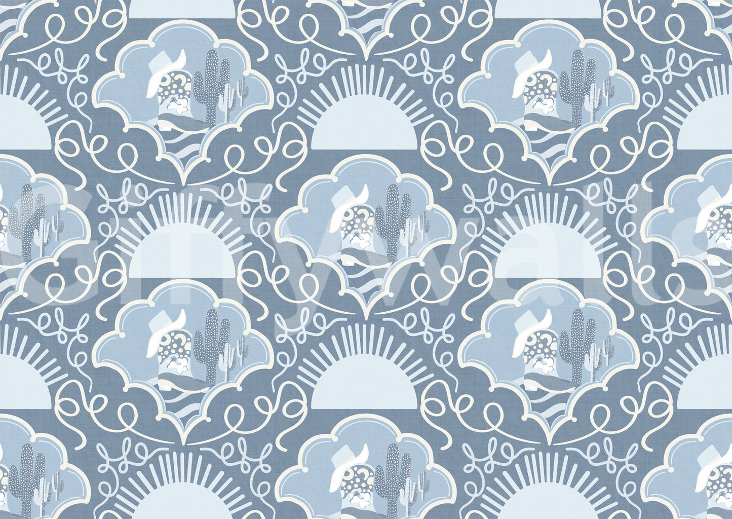 The image captures the spirit of the Southwest.

