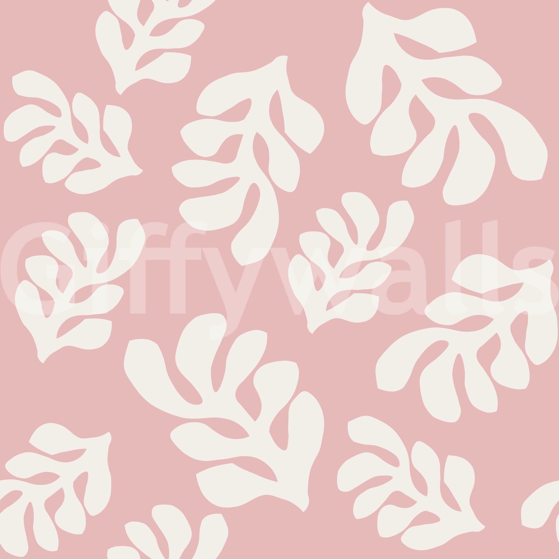 A view of the mural as the defining centerpiece of a bedroom or nursery.

