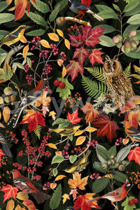 The mural acts as a beautiful and unique focal point.

