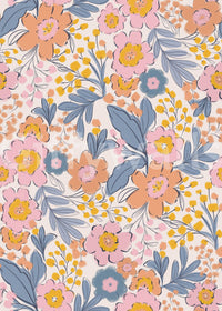 The feeling is one of fresh elegance.

