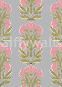 The design is non-realistic and interpretive.

